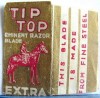 Vintage TIP TOP EXTRA  DE Safety Razor Blade WRAPPER 