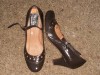 SIZE 5 BROWN ROUND TOED 2.5