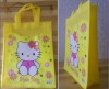 Hello Kitty Reusable Handbag Shopping GIRL bag yellow 