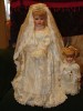 MUSICAL BRIDE PORCELAIN DOLL WITH BRIDESMAID-LOVELY. 