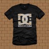 DC SHOE Skateboard Streetwear Wave T-Shirt Black / L 