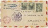 Spain Air Mail on 1948 Reg. Philatelic cover>US 