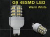 G9 48 SMD LED 210Lm High Power Warm White Bulb 230V 