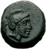 LANZ MYSIA PERGAMON ATHENA STAR STERN HELMET ?ta263 