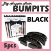 BLACK HAIR VOLUMIZING INSERTS BUMPITS BUMPIT CLIP 