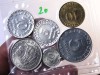 FAO / F.A.O.   --  Lot of 6 coins   Indonesia 