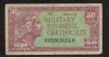 MILITARY PAYMENT SERIIES 611 50C VF POSITION 47 