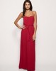 NEW ASOS Red Grecian Bandeau Maxi Dress UK 10 