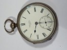 Antique Sterling silver pocket watch London 1886  