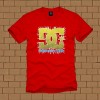 DC SHOES Skateboard Streetwear Thunder T-Shirt Red L 