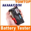 Universal Tester for AA AAA C D 9V Button Cell Battery  