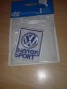 VW Motorsport Aufnäher Golf2 G60 GTI 16V Corrado *NEU*