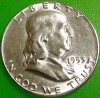 1953-P 50c United States Franklin Half 90% Pure Silver 