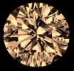 0.20 Carat Cognac Round Buy Beautiful Loose Diamond NR 