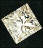 0.31 CARAT LIGHT BROWN SI2 PRINCESS BEAUTIFUL DIAMOND 