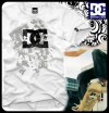 DC SHOE CO SKATEBOARD STREETWEAR T SHIRT 5BORO WHITE (S 