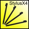 4 PCS Stylus Touch Pen for Nintendo NDS DS Lite Black 