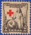 STAMP US 2c 1931 RED CROSS ISSUE #702 MINT LH/OG 