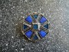 LOVELY VINTAGE CELTIC CROSS BROOCH BY MIRACLE 