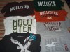 10 Assorted T's Hollister, A&E,Gap- used 