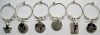 WINE GLASS CHARMS  