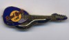 HONOLULU HARD ROCK CAFE BLUE VOX GUITAR PIN 