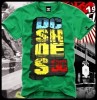 DC SHOE CO SKATEBOARD STREETWEAR T SHIRT BBC GREEN GR/L 