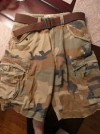 Mens Camo shorts American Eagle NWOT 32 