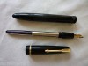 PARKER SLIMFOLD SQUEEZEFILL PEN GOLD NIB 14K - 5 BLACK 