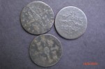 Three 19th century Spanish coins 