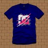 DC SHOES Skateboard Skate Wear Line T-Shirt Navy L 