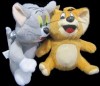 2pcs Tom and Jerry  Cat mouse Plush KID'S Doll toys 6