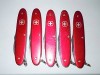 Mixed Lot of 5 Wenger Patriot Swiss Army Knives!!! 