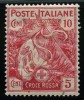 Italy 1915 Pro Red Cross 10 + 5c MH Sas 102 CV$10.00b 