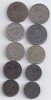 Austria 1-20 Heller 1893-1918 10 Coins  