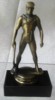 CLASSIC Vintage Brass SCUBA DIVER FIGURE on Marble Base 