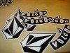 Volcom Stickers set of 8 