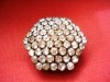 pretty vic/edwardian paste brooch large hexagon vgvc 