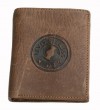 Genuine leather credit card holder wallet purse #1172 