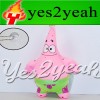 New 16CM Spongebob Patrick Plush Doll Soft Toy #1194 