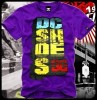 DC SHOE CO SKATEBOARD STREETWEAR T SHIRT BBC PURPLE /XL 