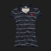 NEW Abercr ombie Women's Polo Shirt W1004 Navy XL 