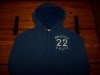 MENS HOLLISTER BLUE HOODIE SWEATSHIRT SZ XS EUC ******* 