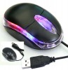 RATON USB OPTICO CABLE MOUSE MICE PC / PORTATIL CON LUZ 