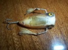 Vintage Popper Pop R fish tackle box fishing lure 