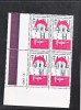 Red Cross - Morocco-  Red Crescent block of 4 mnh 