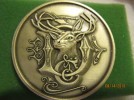 John Deere Super Deer emblem tractor farm belt buckles  