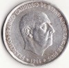 MONEDA DE PLATA. 100 PESETAS FRANCO AÑO 1966*68