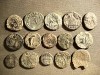 INTERESANTE LOTE DE 15 PIEZAS DEL BAJO-IMPERIO ROMANO