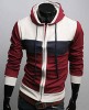 Jeansian Men's Hoodie Jacket Coat Shirt Slim Fit L 1802 